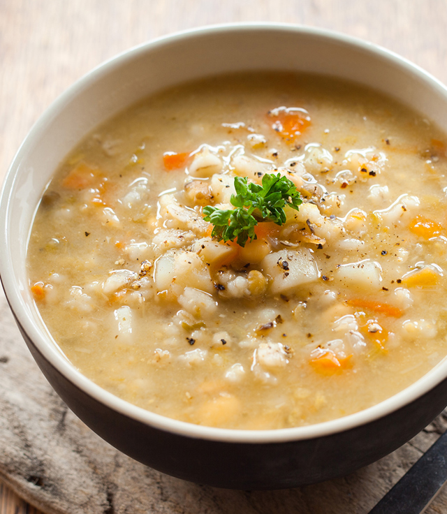 Bündner Gerstensuppe